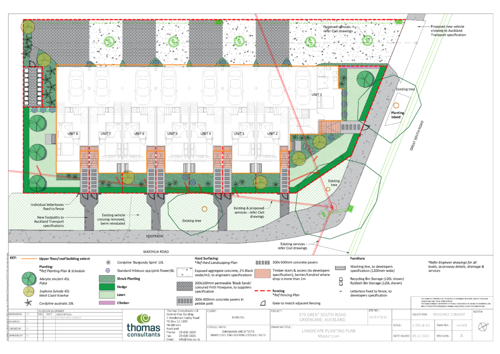 Landscape Plan Sets for Resource Consents | Projects